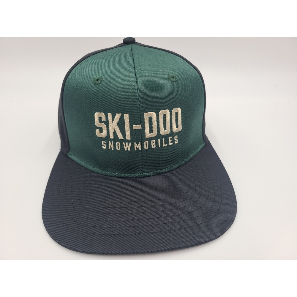 Ski-Doo‎ Snowmobiles Flex Fitted (Seems S-M) Hat Cap Snow Men Women Green Black